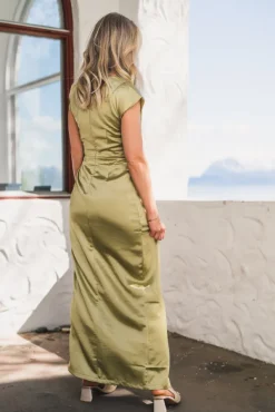 Zephyr Dress Sage Green