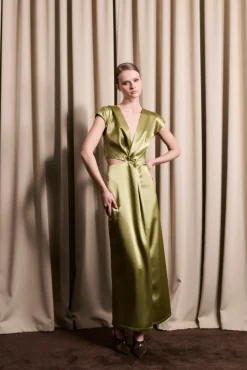 Zephyr Dress Sage Green