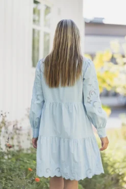 Zimia LS Shirt Dress Skyway
