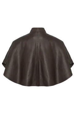 Zoe Cape Dark Brown