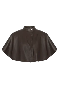 Zoe Cape Dark Brown