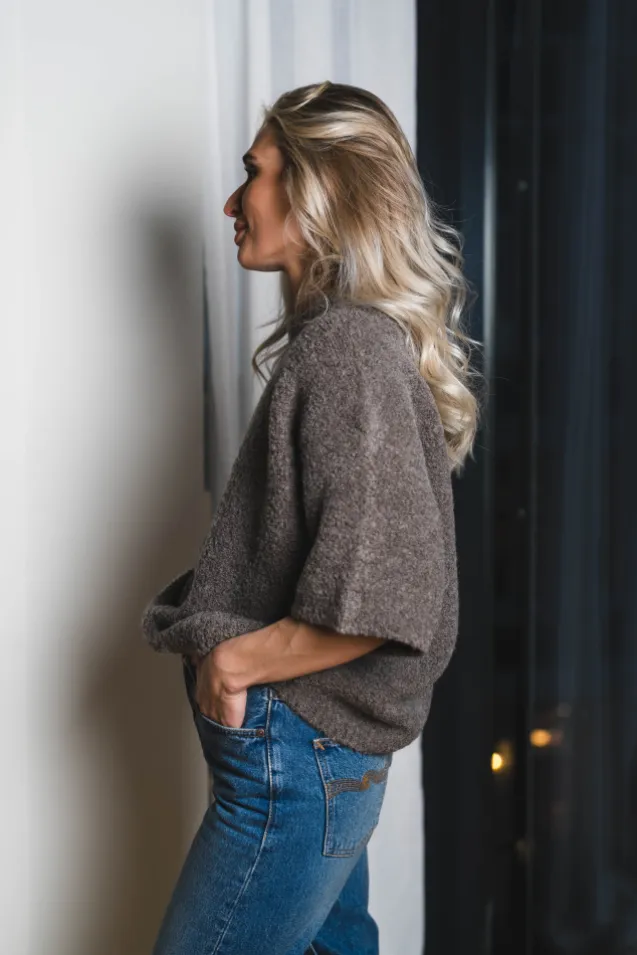 Zolly Sweater Taupe Melange